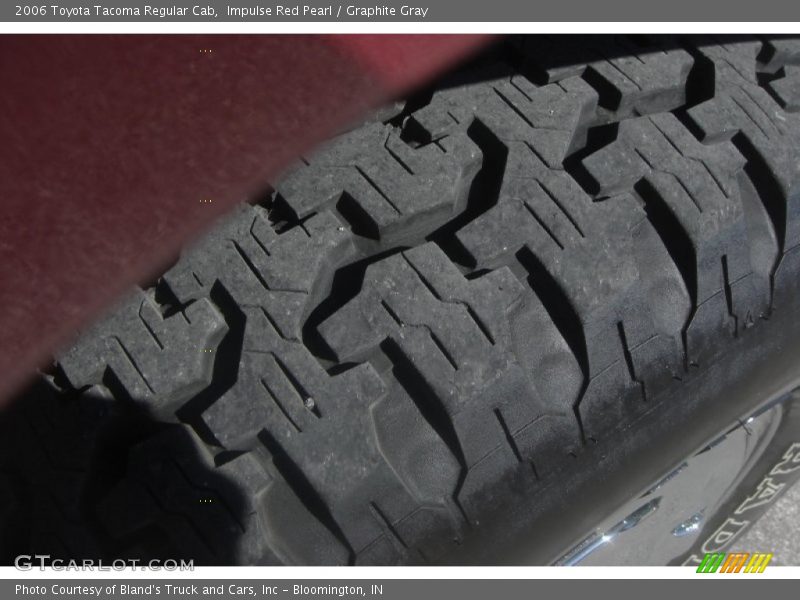Impulse Red Pearl / Graphite Gray 2006 Toyota Tacoma Regular Cab