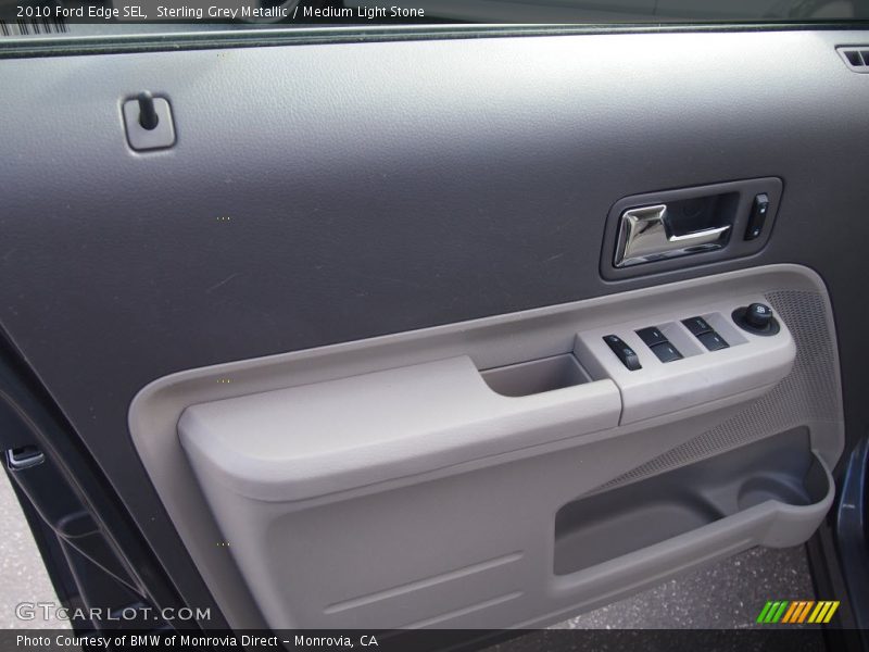 Sterling Grey Metallic / Medium Light Stone 2010 Ford Edge SEL