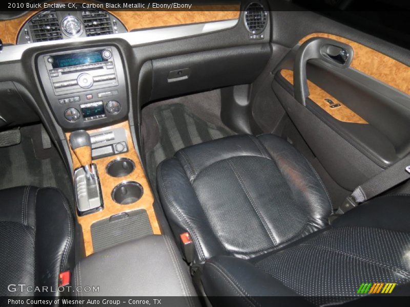 Carbon Black Metallic / Ebony/Ebony 2010 Buick Enclave CX