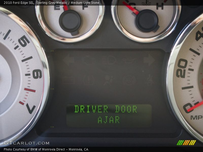 Sterling Grey Metallic / Medium Light Stone 2010 Ford Edge SEL