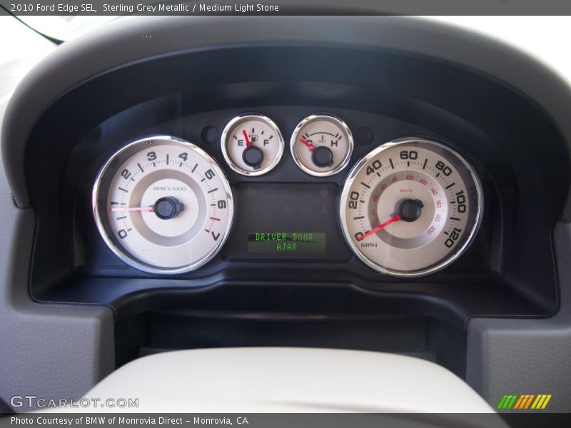 Sterling Grey Metallic / Medium Light Stone 2010 Ford Edge SEL