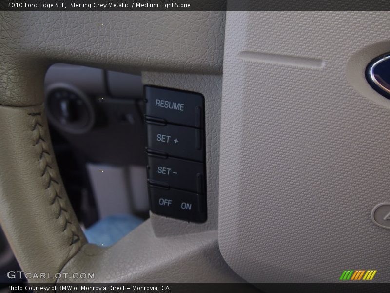 Sterling Grey Metallic / Medium Light Stone 2010 Ford Edge SEL