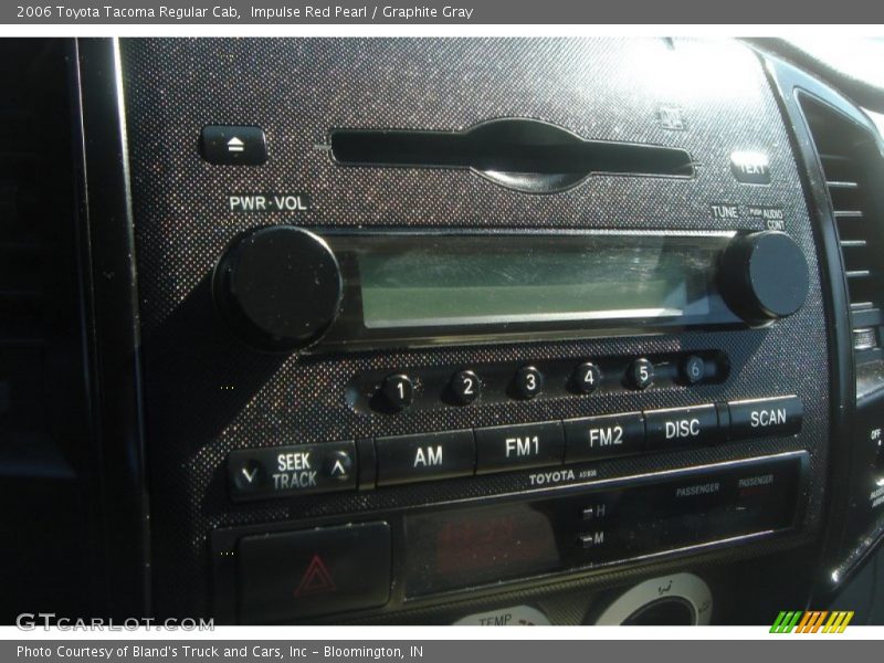 Impulse Red Pearl / Graphite Gray 2006 Toyota Tacoma Regular Cab