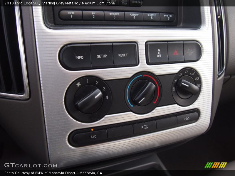 Sterling Grey Metallic / Medium Light Stone 2010 Ford Edge SEL