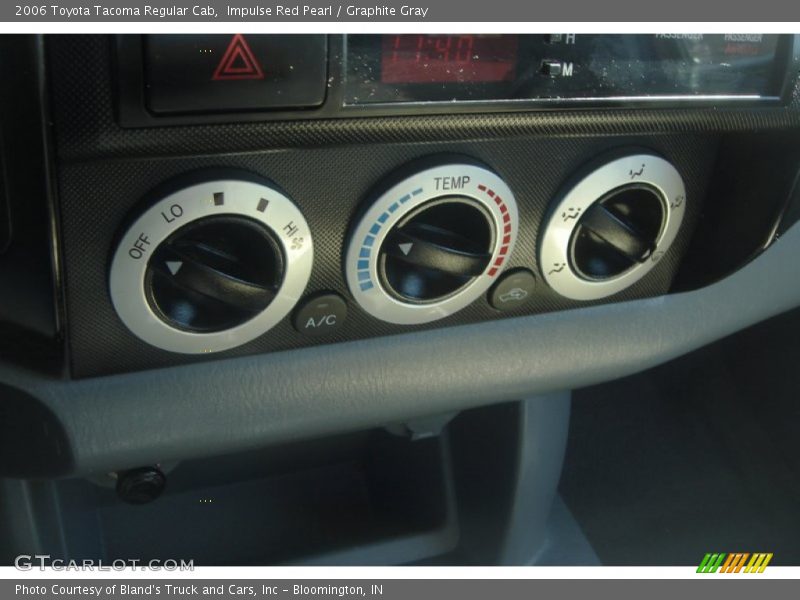 Impulse Red Pearl / Graphite Gray 2006 Toyota Tacoma Regular Cab