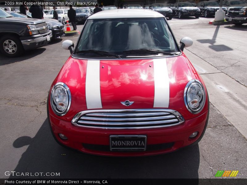 Chili Red / Black/Grey 2009 Mini Cooper Hardtop