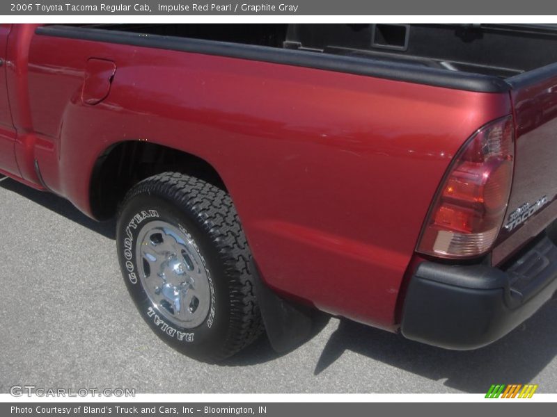 Impulse Red Pearl / Graphite Gray 2006 Toyota Tacoma Regular Cab