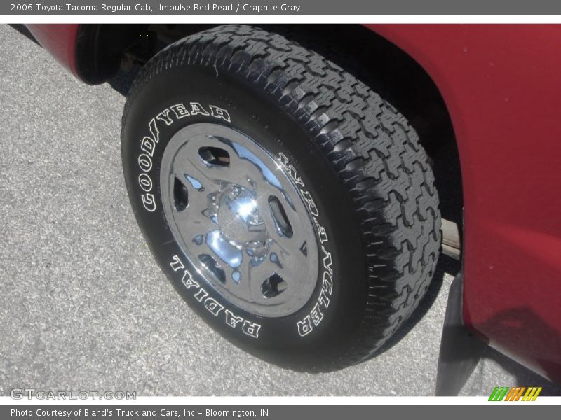 Impulse Red Pearl / Graphite Gray 2006 Toyota Tacoma Regular Cab