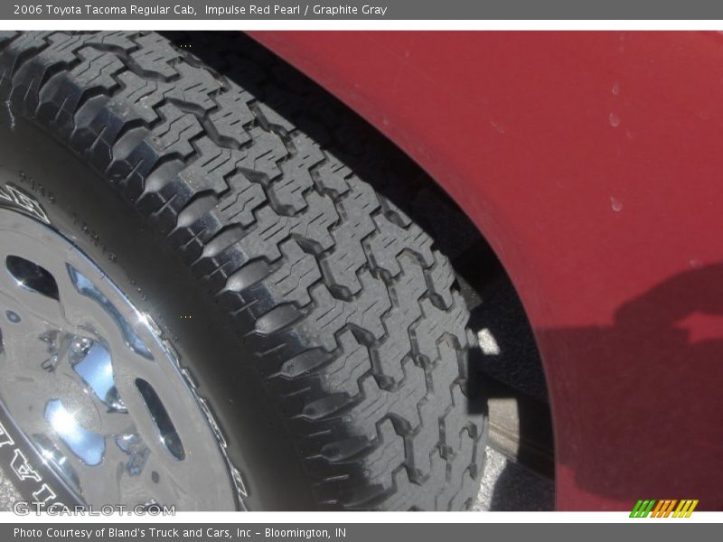 Impulse Red Pearl / Graphite Gray 2006 Toyota Tacoma Regular Cab