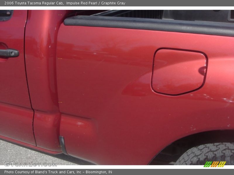 Impulse Red Pearl / Graphite Gray 2006 Toyota Tacoma Regular Cab