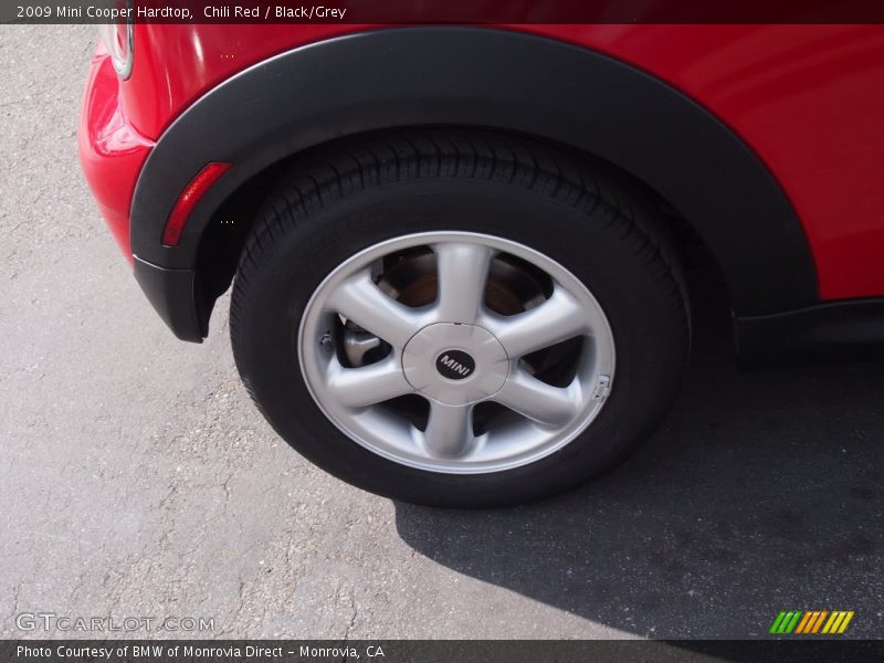 Chili Red / Black/Grey 2009 Mini Cooper Hardtop
