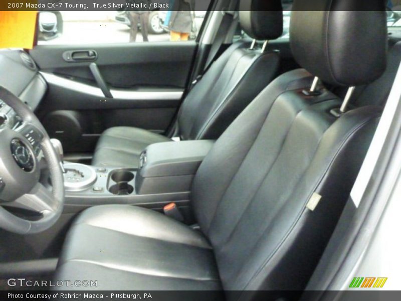 True Silver Metallic / Black 2007 Mazda CX-7 Touring