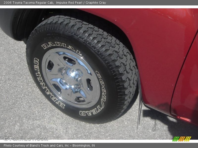 Impulse Red Pearl / Graphite Gray 2006 Toyota Tacoma Regular Cab