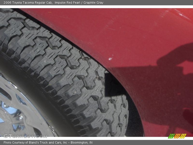 Impulse Red Pearl / Graphite Gray 2006 Toyota Tacoma Regular Cab