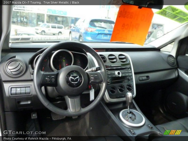 True Silver Metallic / Black 2007 Mazda CX-7 Touring