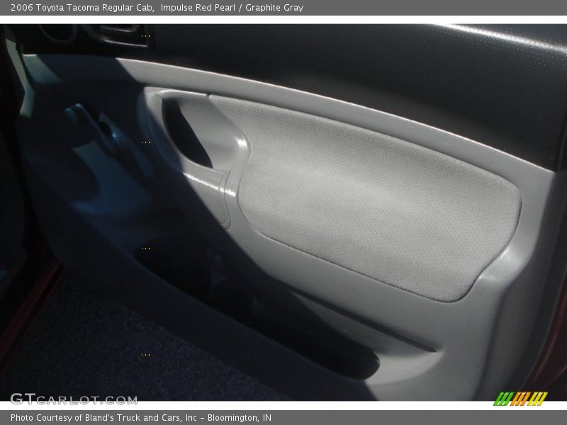 Impulse Red Pearl / Graphite Gray 2006 Toyota Tacoma Regular Cab