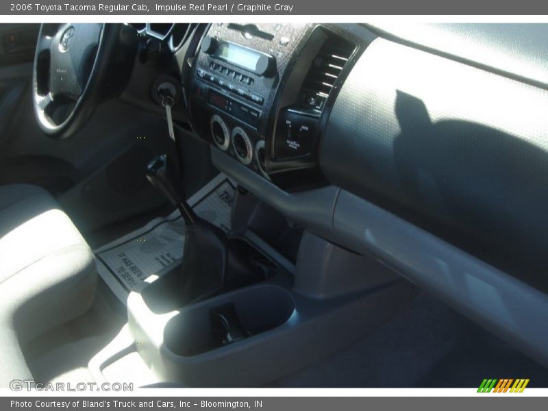 Impulse Red Pearl / Graphite Gray 2006 Toyota Tacoma Regular Cab