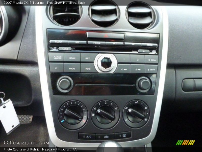 True Silver Metallic / Black 2007 Mazda CX-7 Touring
