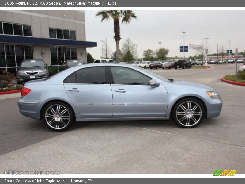 Meteor Silver Metallic / Taupe 2005 Acura RL 3.5 AWD Sedan