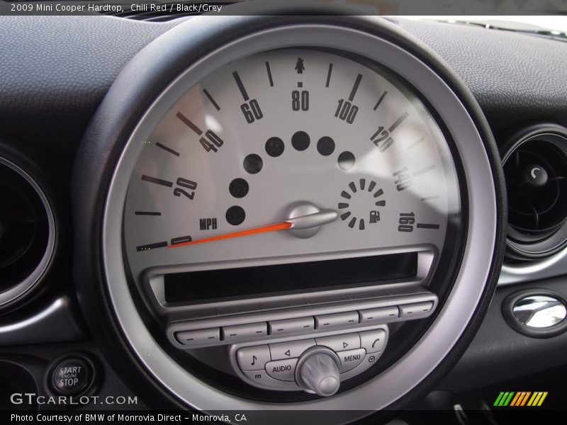 Chili Red / Black/Grey 2009 Mini Cooper Hardtop