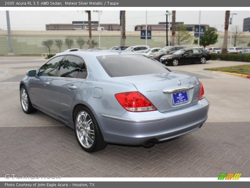 Meteor Silver Metallic / Taupe 2005 Acura RL 3.5 AWD Sedan