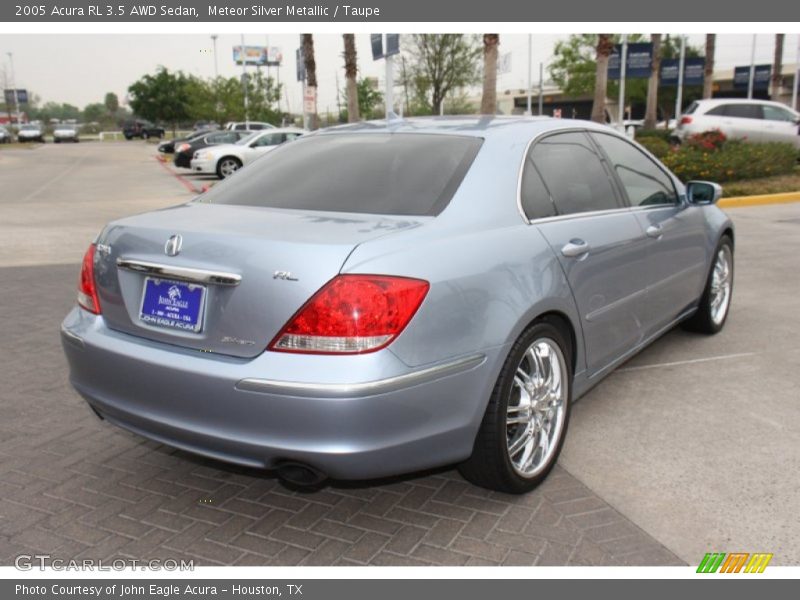 Meteor Silver Metallic / Taupe 2005 Acura RL 3.5 AWD Sedan