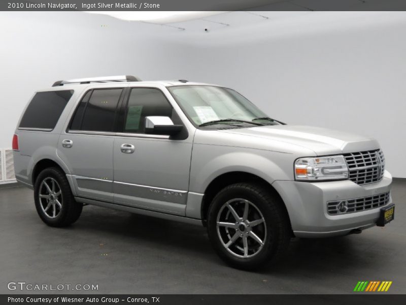 Ingot Silver Metallic / Stone 2010 Lincoln Navigator