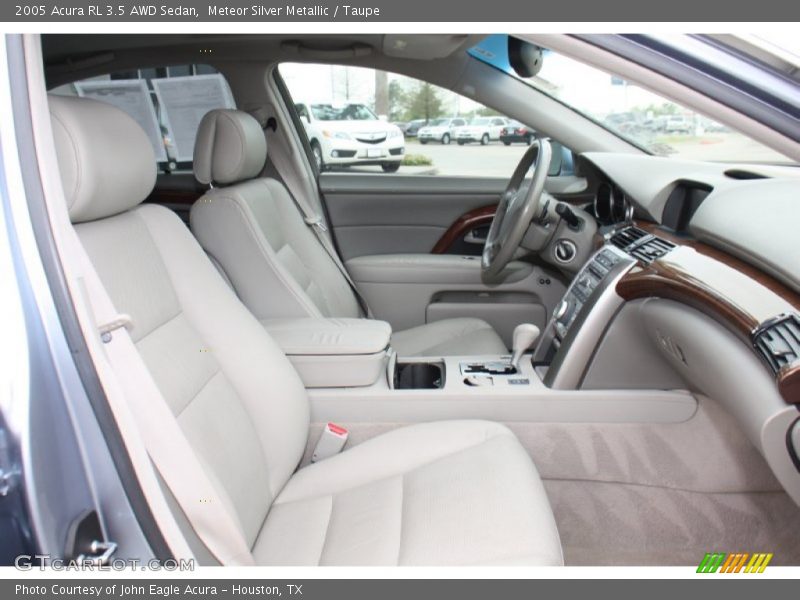 Meteor Silver Metallic / Taupe 2005 Acura RL 3.5 AWD Sedan
