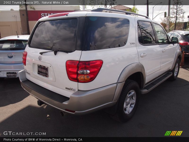 Natural White / Oak 2002 Toyota Sequoia SR5
