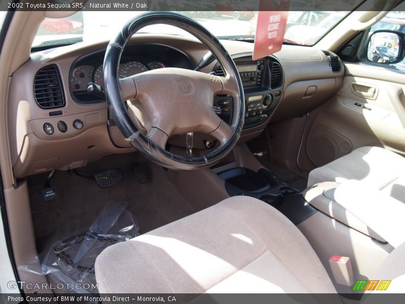 Natural White / Oak 2002 Toyota Sequoia SR5