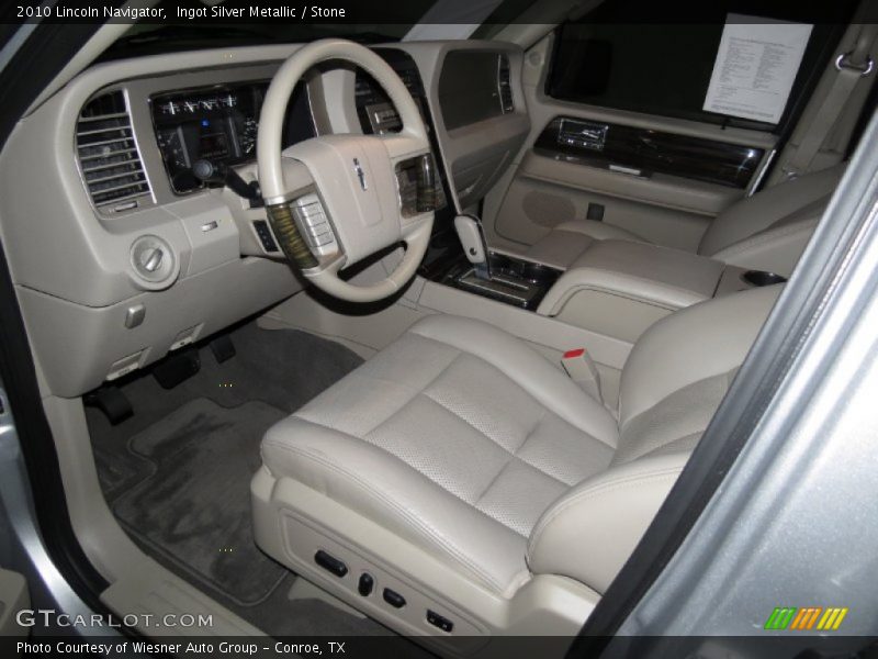 Ingot Silver Metallic / Stone 2010 Lincoln Navigator