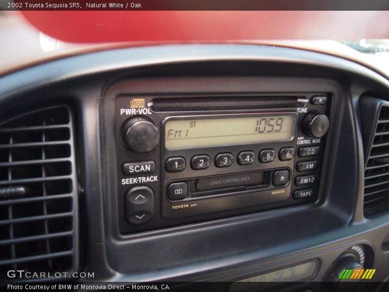 Natural White / Oak 2002 Toyota Sequoia SR5