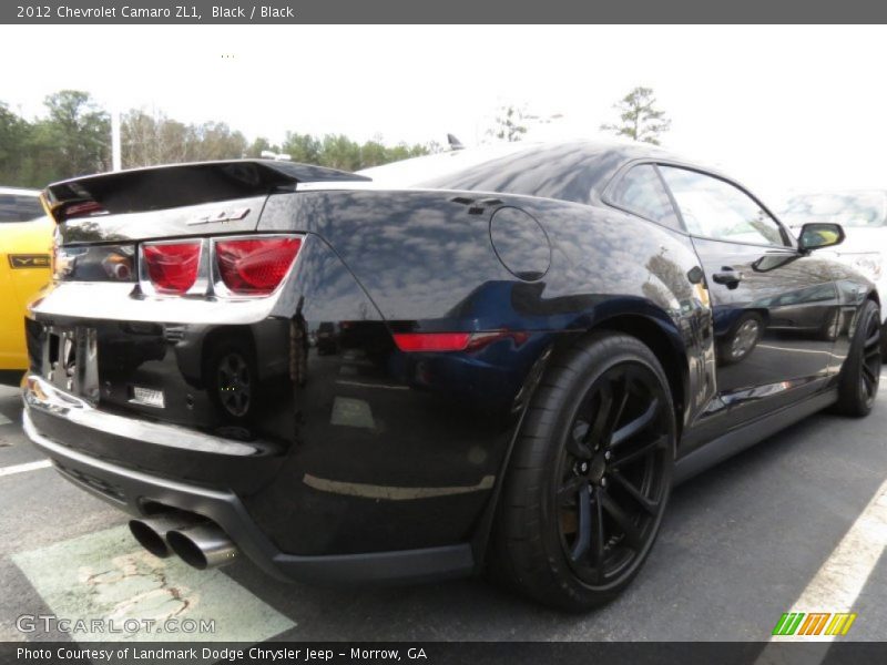 Black / Black 2012 Chevrolet Camaro ZL1