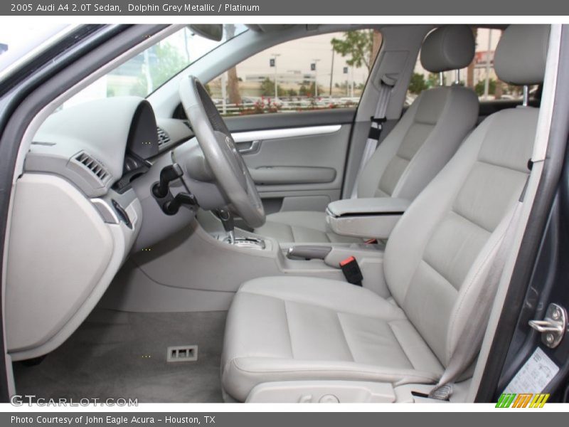  2005 A4 2.0T Sedan Platinum Interior