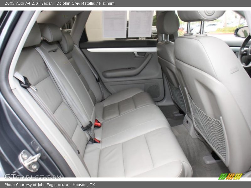 Rear Seat of 2005 A4 2.0T Sedan