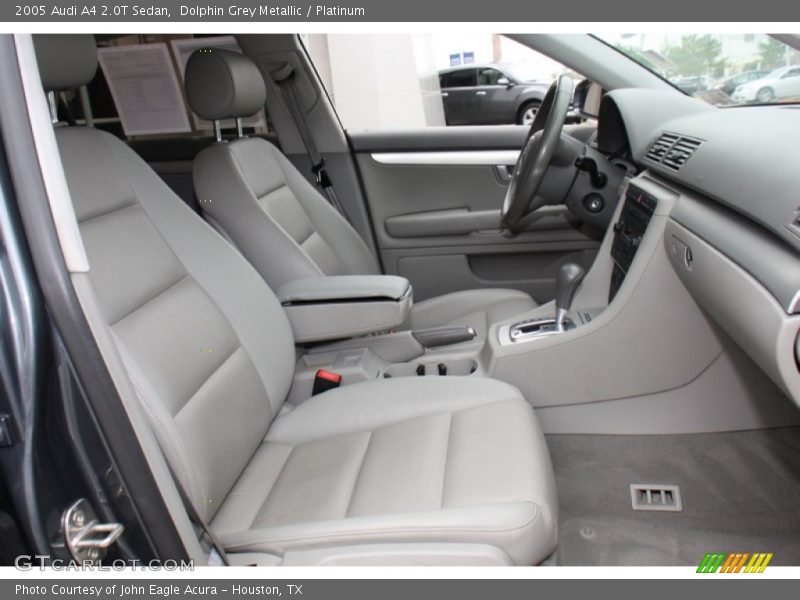 Dolphin Grey Metallic / Platinum 2005 Audi A4 2.0T Sedan