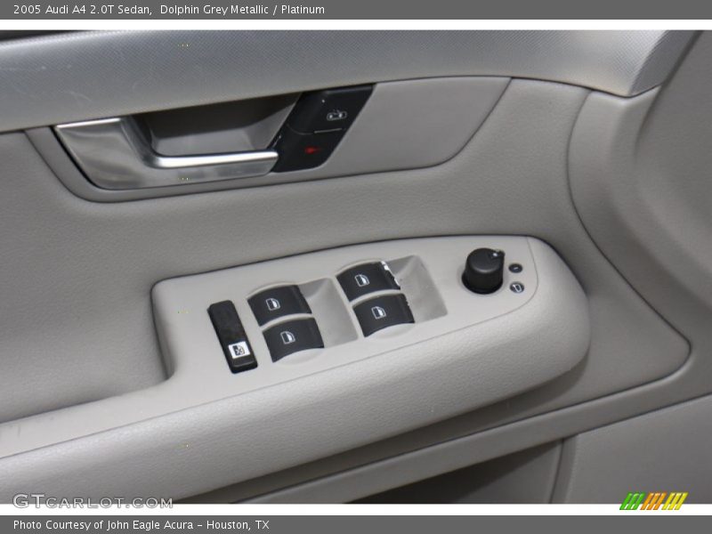 Dolphin Grey Metallic / Platinum 2005 Audi A4 2.0T Sedan
