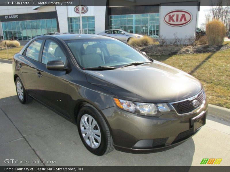 Metal Bronze / Stone 2011 Kia Forte EX