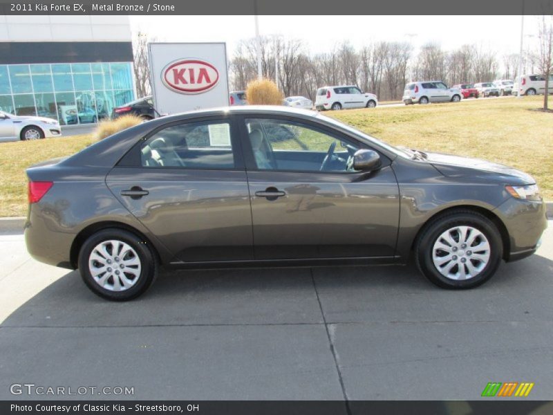 Metal Bronze / Stone 2011 Kia Forte EX