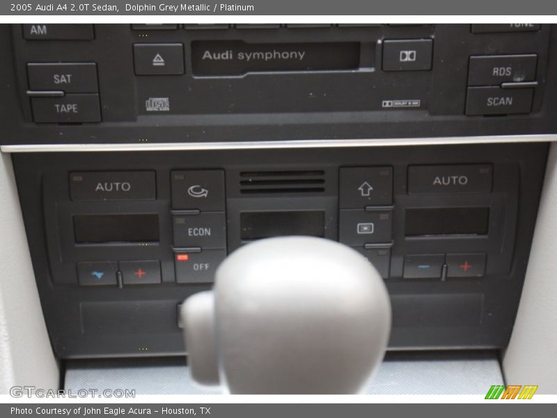 Dolphin Grey Metallic / Platinum 2005 Audi A4 2.0T Sedan