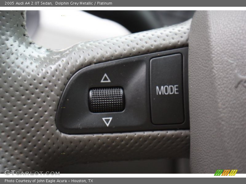 Dolphin Grey Metallic / Platinum 2005 Audi A4 2.0T Sedan