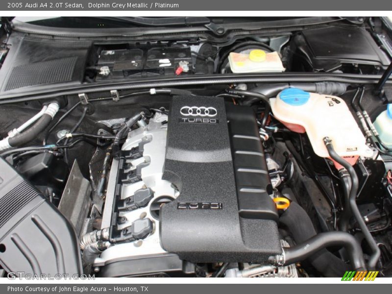  2005 A4 2.0T Sedan Engine - 2.0 Liter FSI Turbocharged DOHC 16-Valve 4 Cylinder