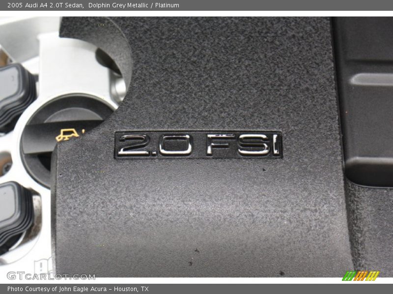 Dolphin Grey Metallic / Platinum 2005 Audi A4 2.0T Sedan