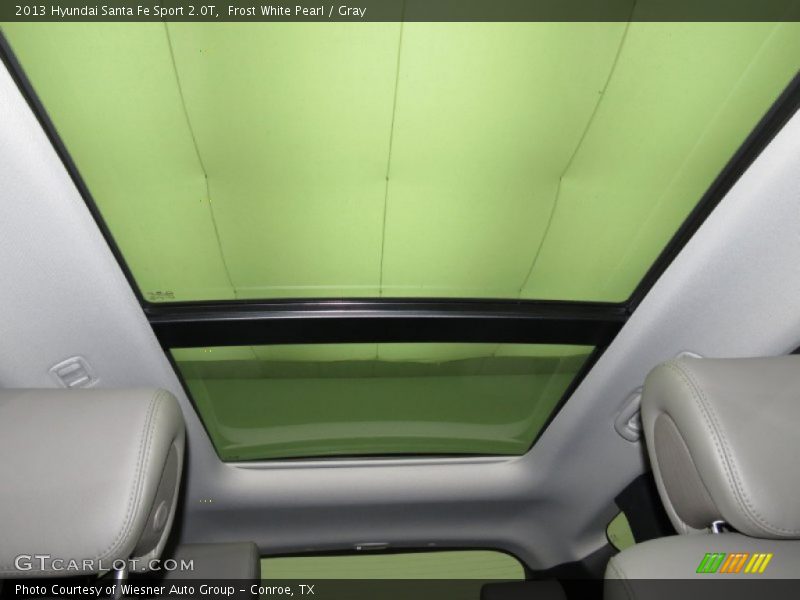 Sunroof of 2013 Santa Fe Sport 2.0T