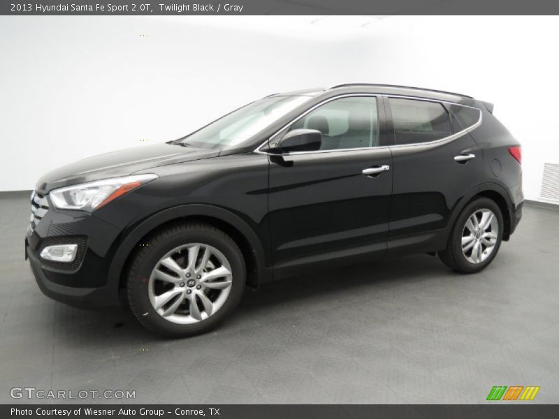 Front 3/4 View of 2013 Santa Fe Sport 2.0T