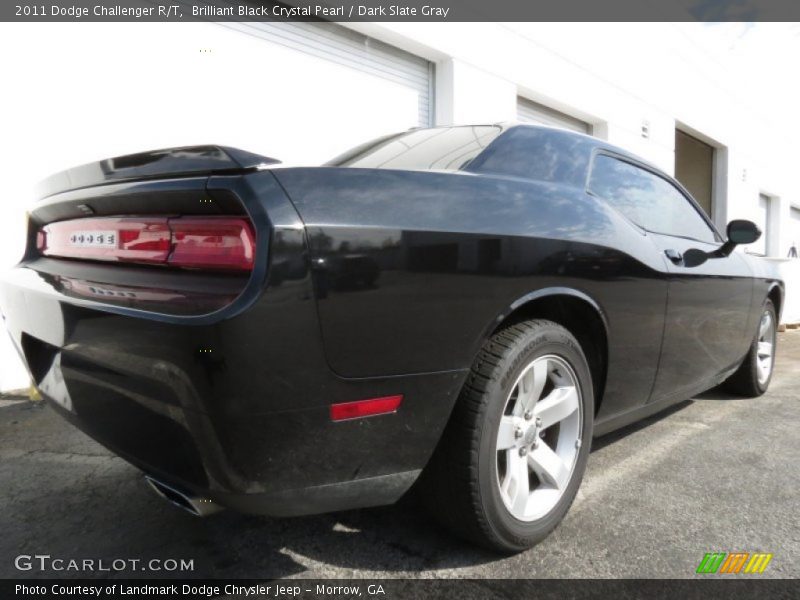 Brilliant Black Crystal Pearl / Dark Slate Gray 2011 Dodge Challenger R/T