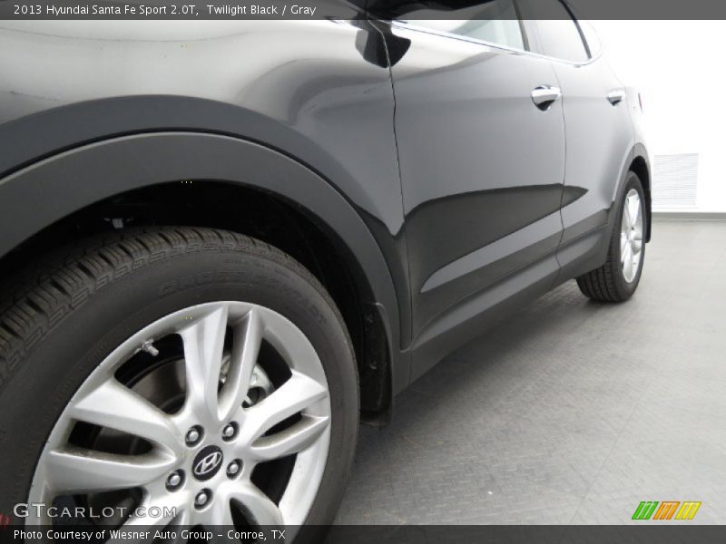 Twilight Black / Gray 2013 Hyundai Santa Fe Sport 2.0T