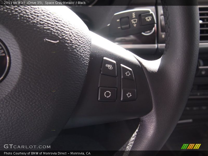 Space Gray Metallic / Black 2011 BMW X5 xDrive 35i