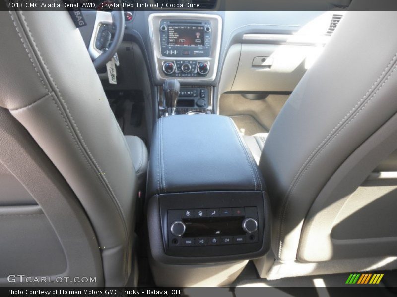 Crystal Red Tintcoat / Cocoa Dune 2013 GMC Acadia Denali AWD