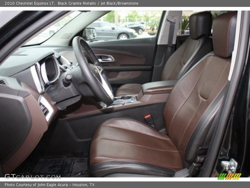 Front Seat of 2010 Equinox LT